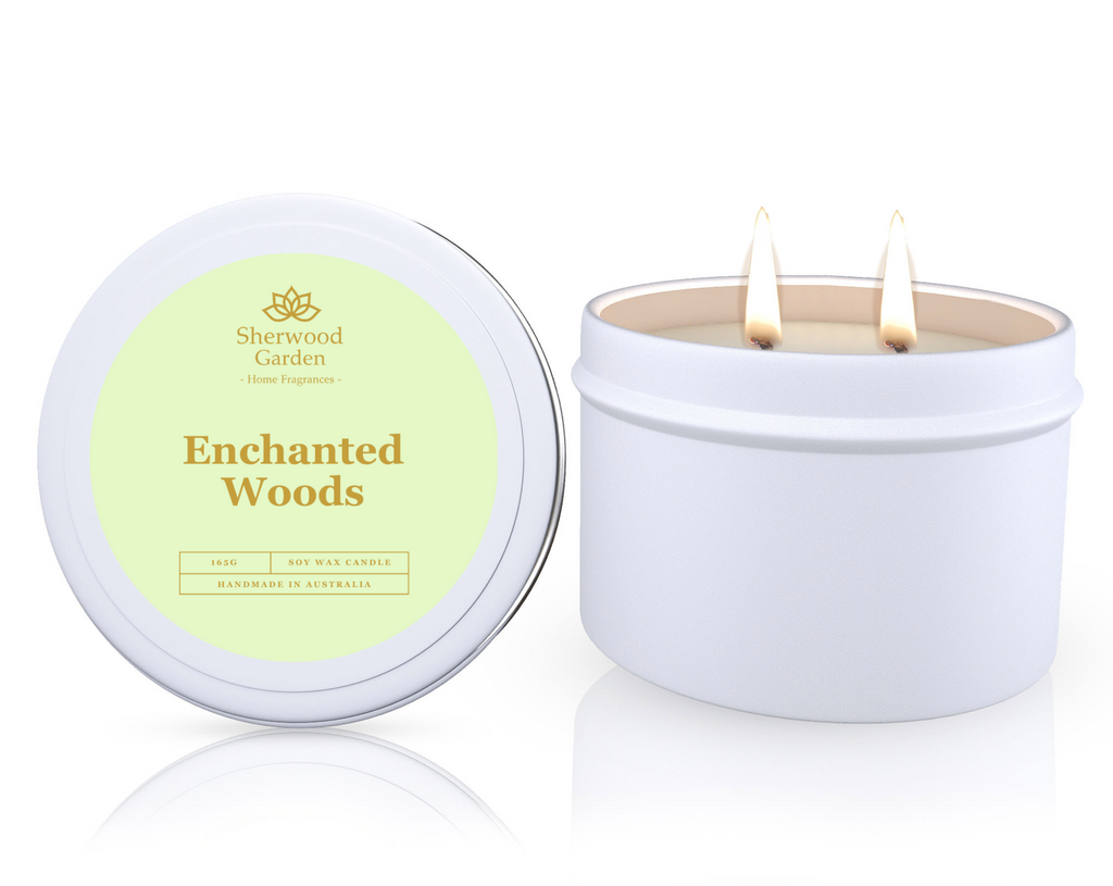 Soy Candle Tin 165g Assorted Fragrance Collection - Hand-Poured Scented Candles