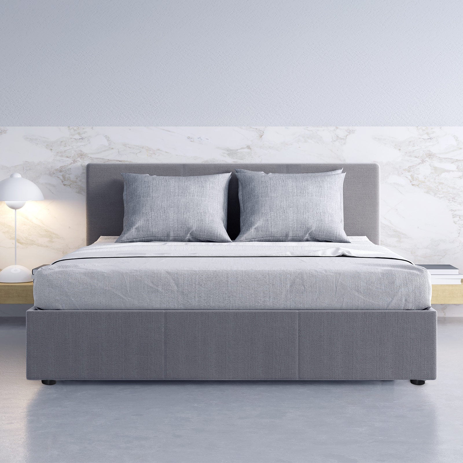 Milano Luxury Gas Lift Bed Frame - Queen