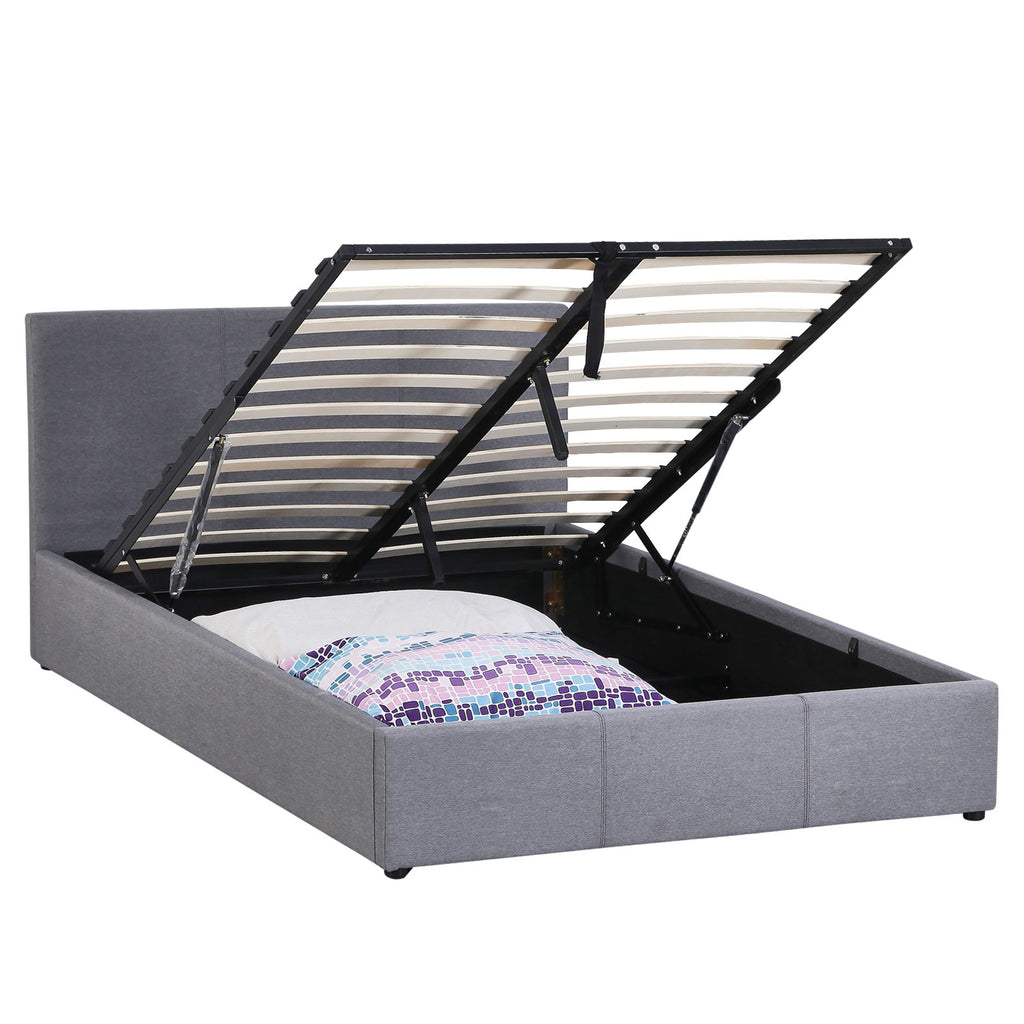 Milano Luxury Gas Lift Bed Frame - Queen