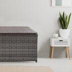 Arcadia Outdoor Rattan Storage Box - Oatmeal