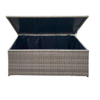 Arcadia Outdoor Rattan Storage Box - Oatmeal