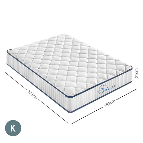 Spine-Lab 5-Zone Medium Firm Bonnell Spring Mattress
