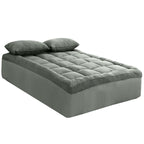 Royal Comfort Charcoal Bamboo Blend Mattress Topper