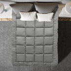 Royal Comfort Charcoal Bamboo Blend Mattress Topper