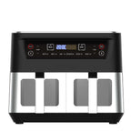 Kitchen Couture Dual View 10L Air Fryer – Twin Chambers, Total Control