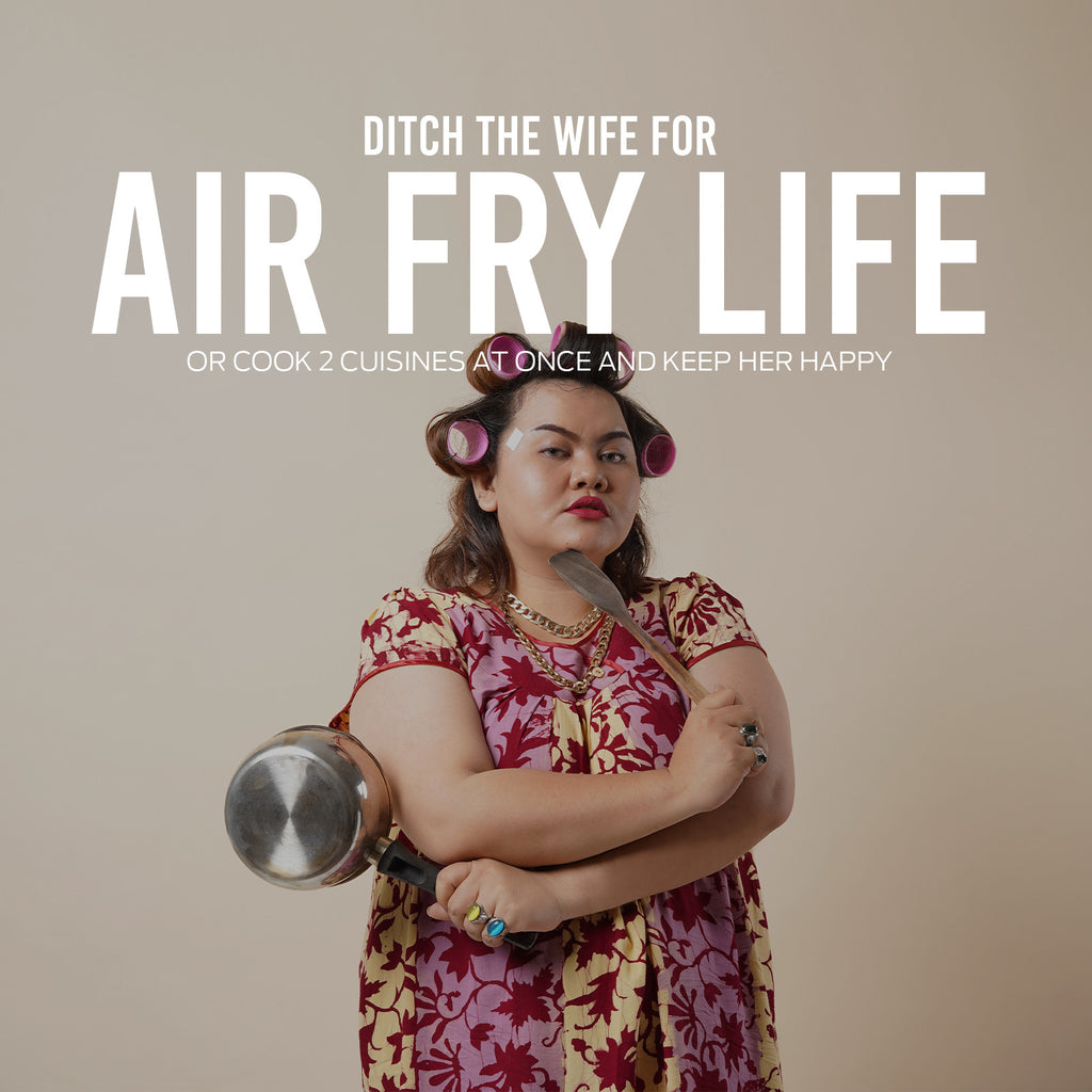 Kitchen Couture Dual View 10L Air Fryer – Twin Chambers, Total Control