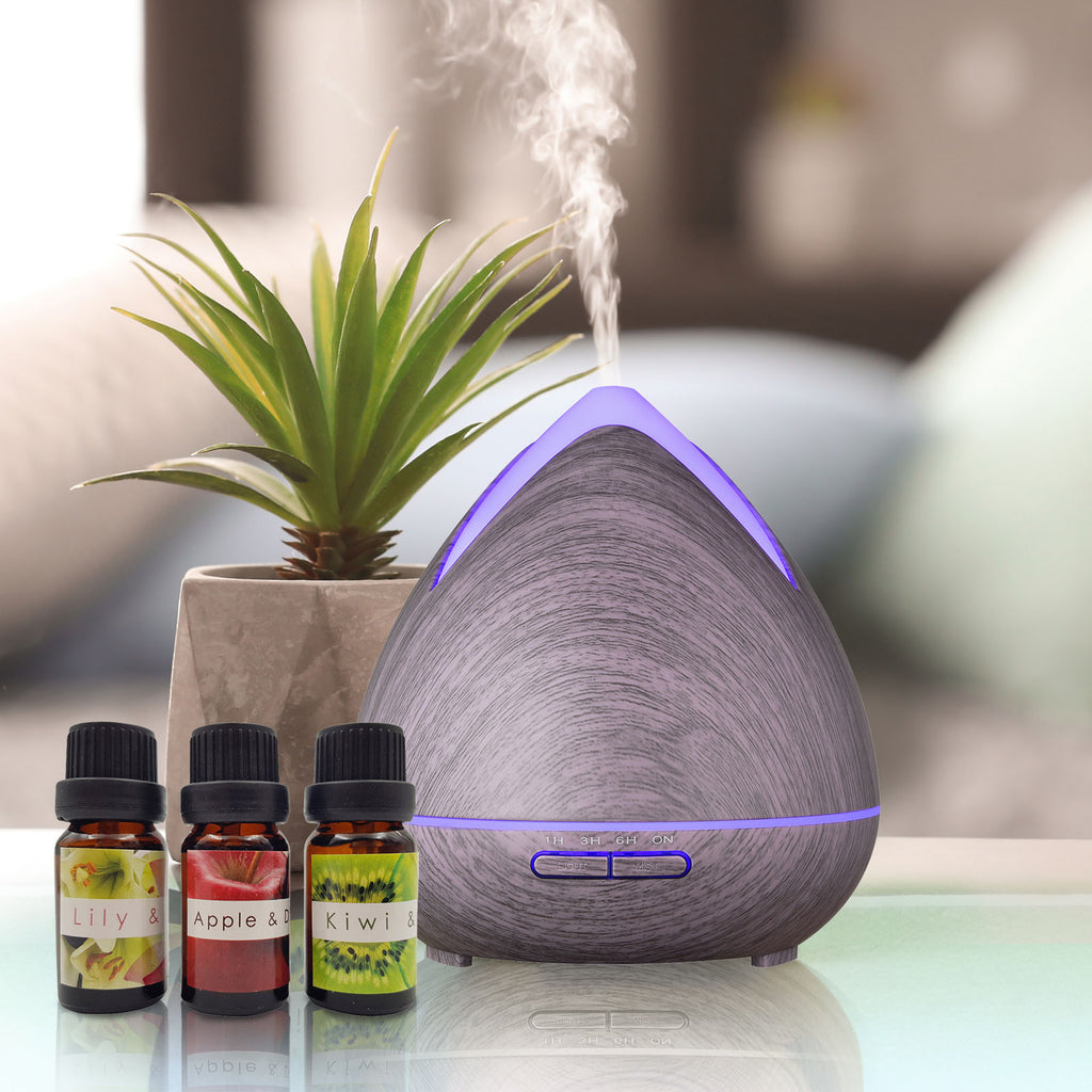 Essential Oils Ultrasonic Aromatherapy Diffuser Air Humidifier Purify & Moisturize