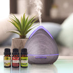 Essential Oils Ultrasonic Aromatherapy Diffuser Air Humidifier Purify & Moisturize