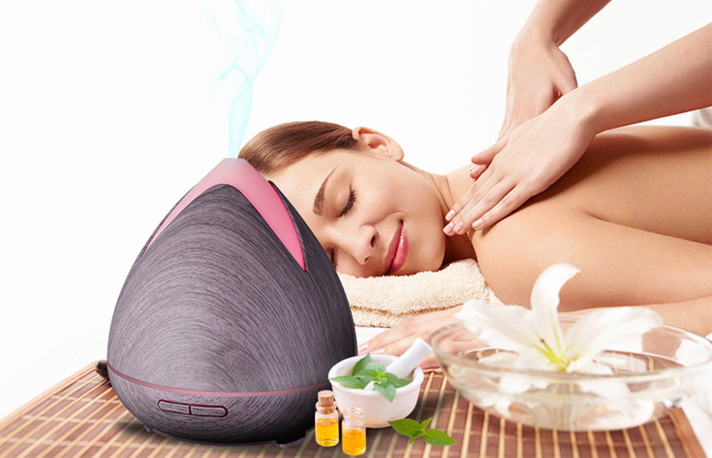 Essential Oils Ultrasonic Aromatherapy Diffuser Air Humidifier Purify & Moisturize