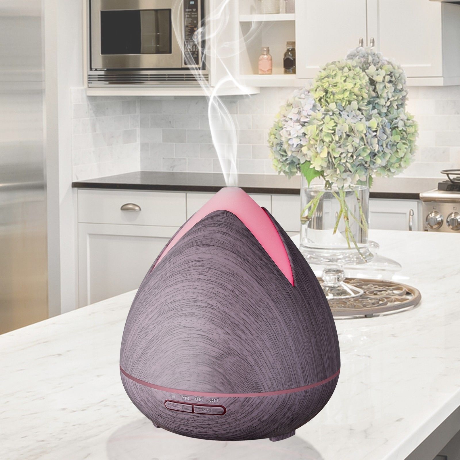 Essential Oils Ultrasonic Aromatherapy Diffuser Air Humidifier Purify & Moisturize