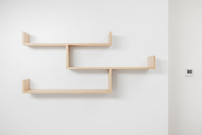 Zurich Oak Multi Level Shelf Kit