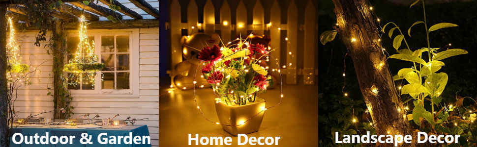 Allure Home Collections 200 LED Solar Fairy Lights