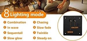 Allure Home Collections 200 LED Solar Fairy Lights