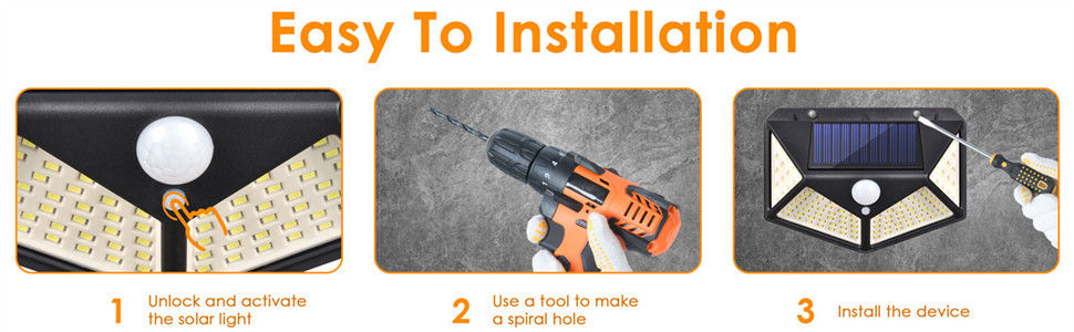 100 Waterproof LED Solar Fairy Lights - 4 Pack