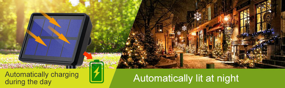 Allure Home Collections 20m 200 LED Solar Lights