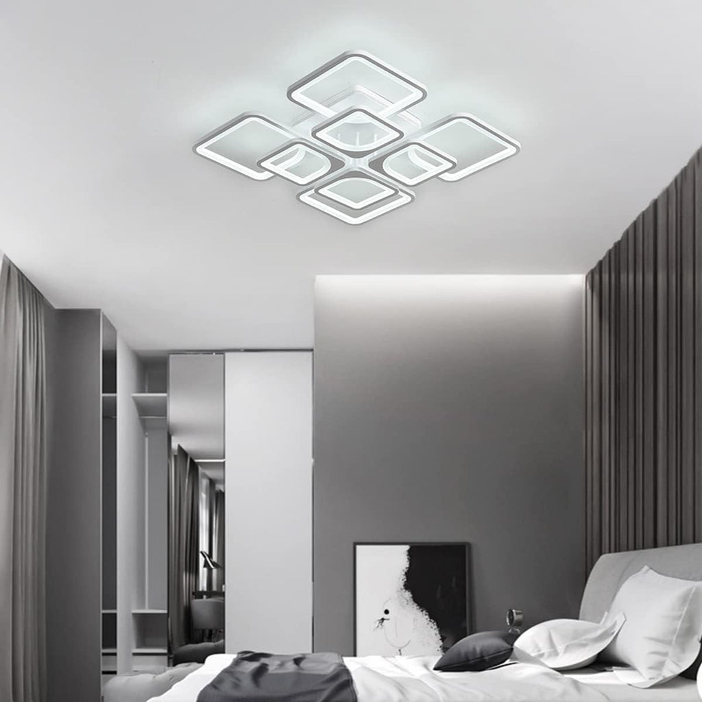 Dimmable Modern LED Ceiling Light with Remote