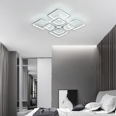 Dimmable Modern LED Ceiling Light with Remote