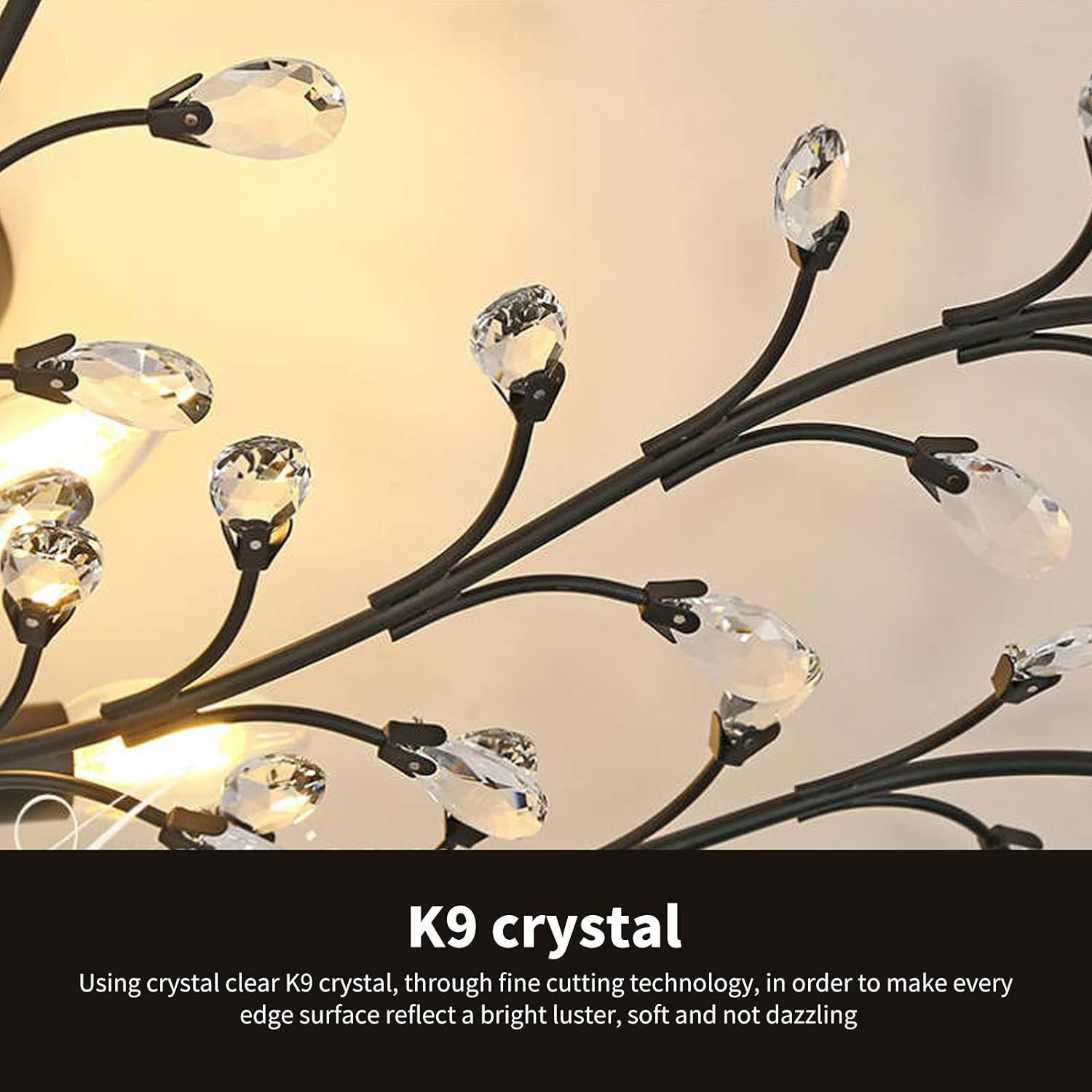 Elegant Vintage Crystal Chandelier – 5 Lights
