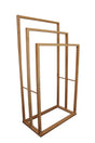 Elegant Bamboo 3-Tier Towel Rack