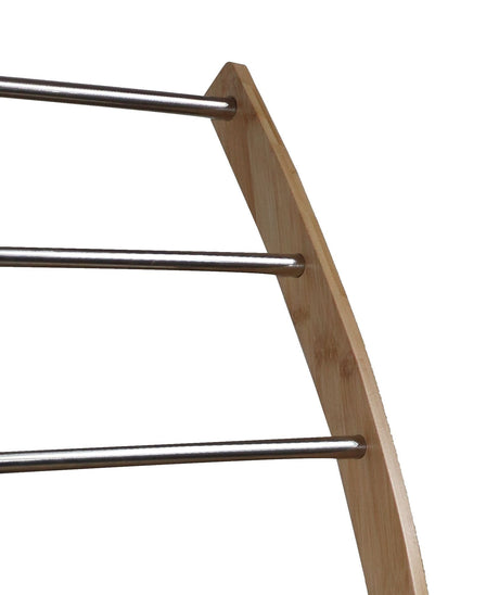 Bamboo 3-Tier Freestanding Towel Rack