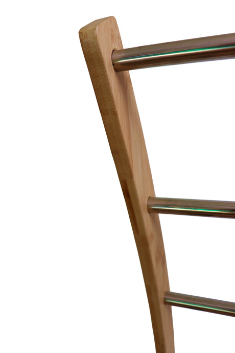 Bamboo 3-Tier Freestanding Towel Rack