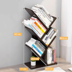 CARLA HOME 5-Tier Tree Bookshelf Rack