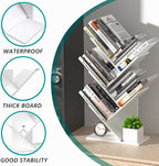 CARLA HOME 5-Tier Tree Bookshelf Storage Rack
