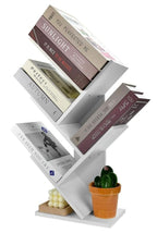 CARLA HOME 5-Tier Tree Bookshelf Storage Rack