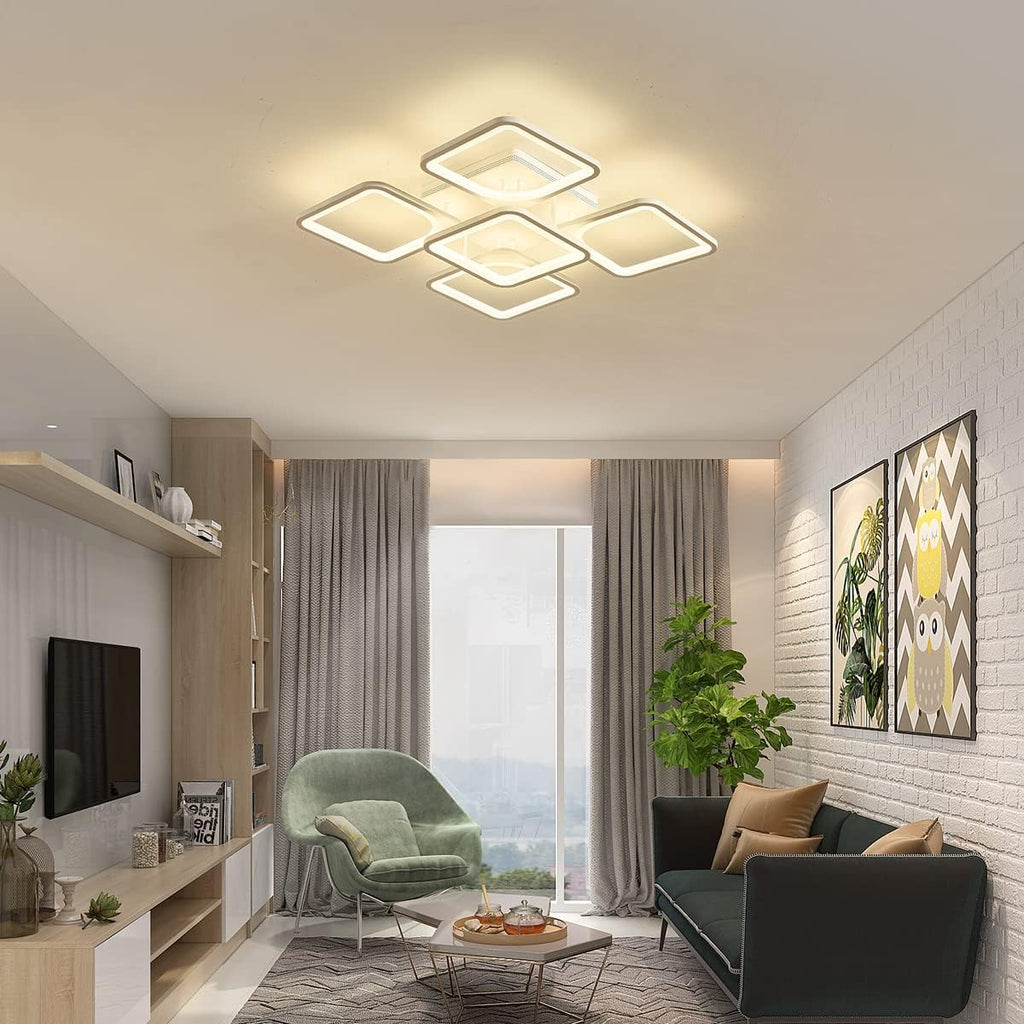 Modern LED Ceiling Light with Remote Control
