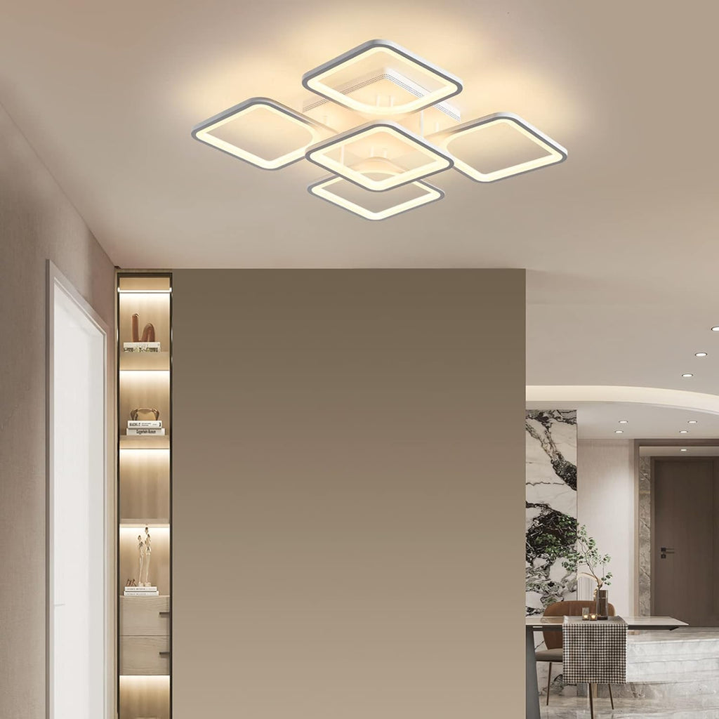 Modern LED Ceiling Light with Remote Control