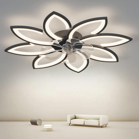 Modern Stylish Ceiling Light Fan with Remote