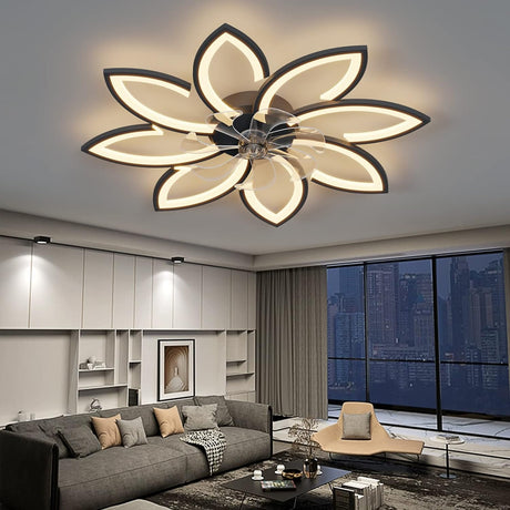 Modern Stylish Ceiling Light Fan with Remote