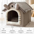 Cozy Soft Pet Bed for Small Breeds