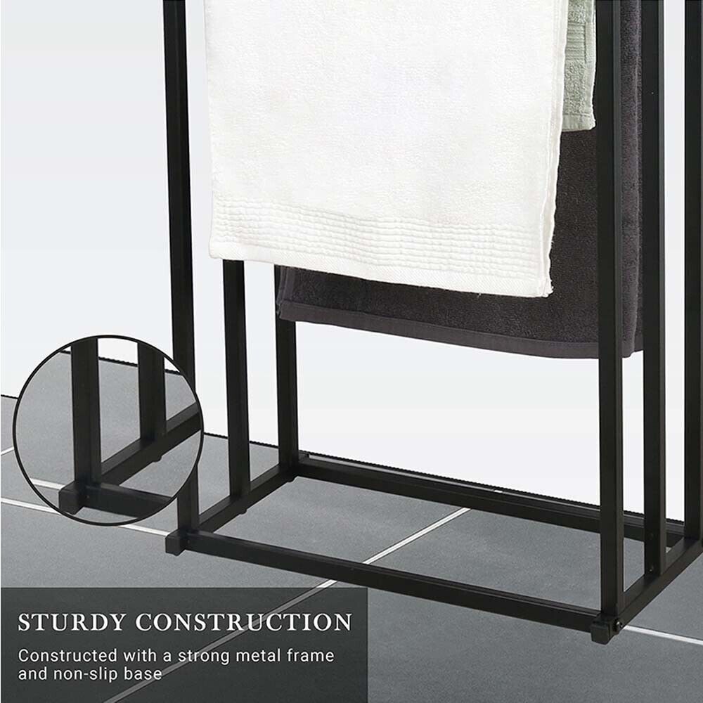 Elegant 3 Tier Metal Towel Rack