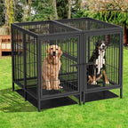 XXXL Heavy Duty Dog Cage with Wheels