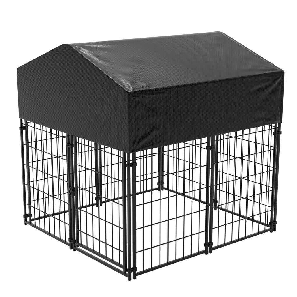 Extra Large Heavy-Duty Welded Wire Dog Kennel