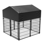 Extra Large Heavy-Duty Welded Wire Dog Kennel