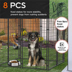 Extra Large Heavy-Duty Welded Wire Dog Kennel