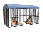 Heavy Duty Black Metal Dog Cage