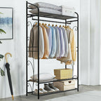 Extra Large Iron Garment Hanging Rack
