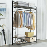 Extra Large Iron Garment Hanging Rack
