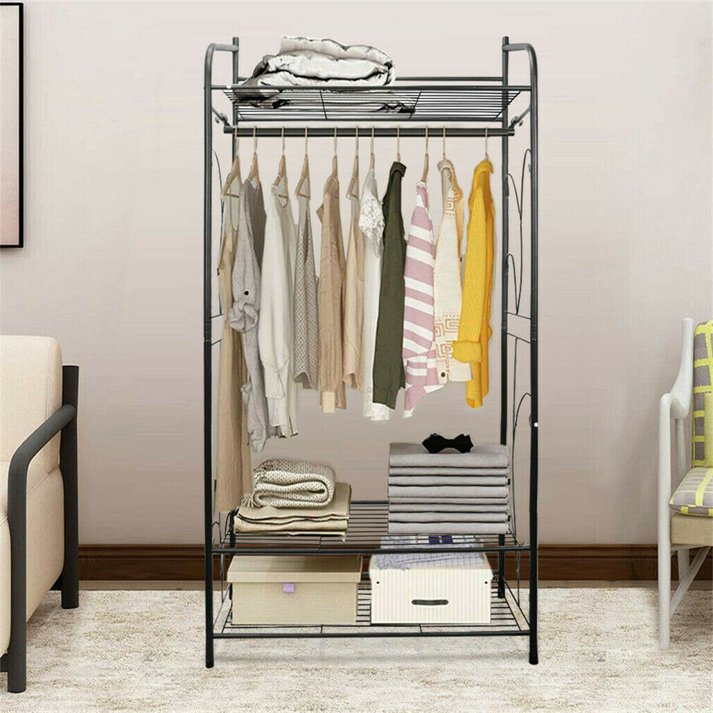 Extra Large Iron Garment Hanging Rack