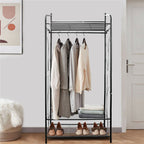 Extra Large Iron Garment Hanging Rack