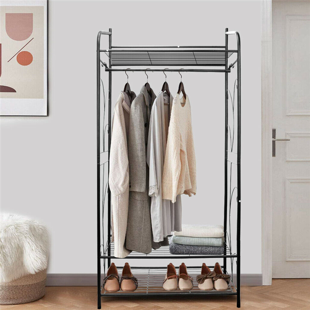 Extra Large Iron Garment Hanging Rack