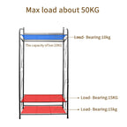 Extra Large Iron Garment Hanging Rack