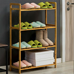 Bamboo 4 Tier Shelving Unit – Eco-Friendly Storage Solution