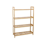 Bamboo 4 Tier Shelving Unit – Eco-Friendly Storage Solution