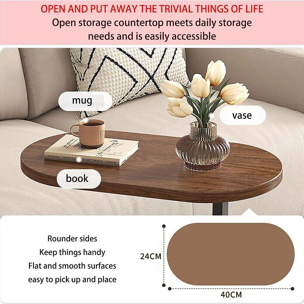 Modern Coffee Side End Table Desk Bedside Sofa Tea Tables Wooden Metal