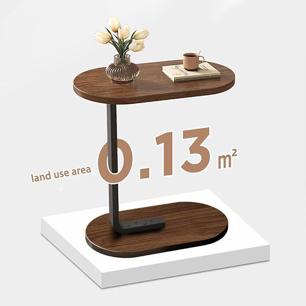 Modern Coffee Side End Table Desk Bedside Sofa Tea Tables Wooden Metal