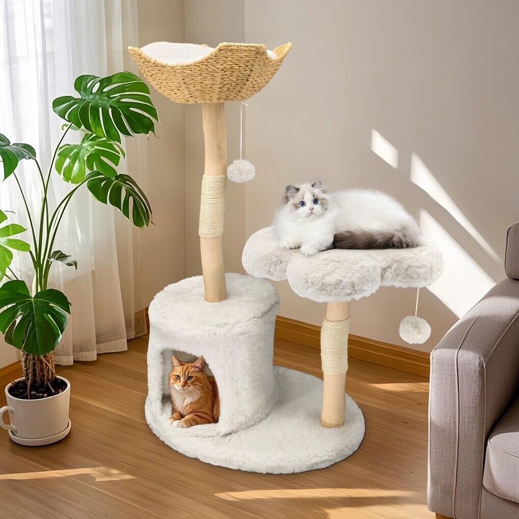 Cat Tree Condo Activity Center Sisal Scratcher Tower